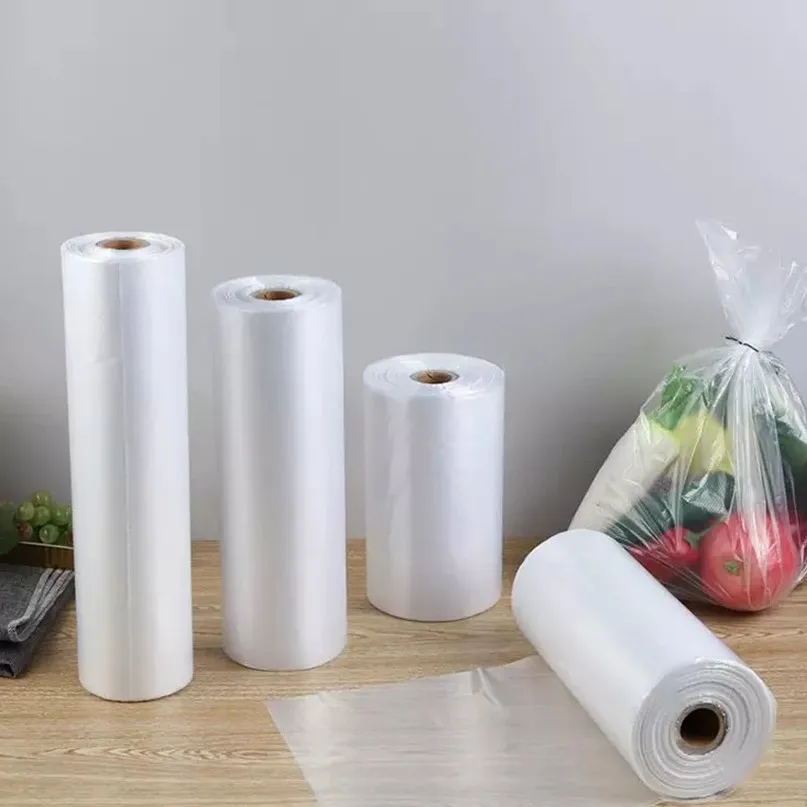 Highly Stretchable Packaging Film Roll Transparent And Black Colour