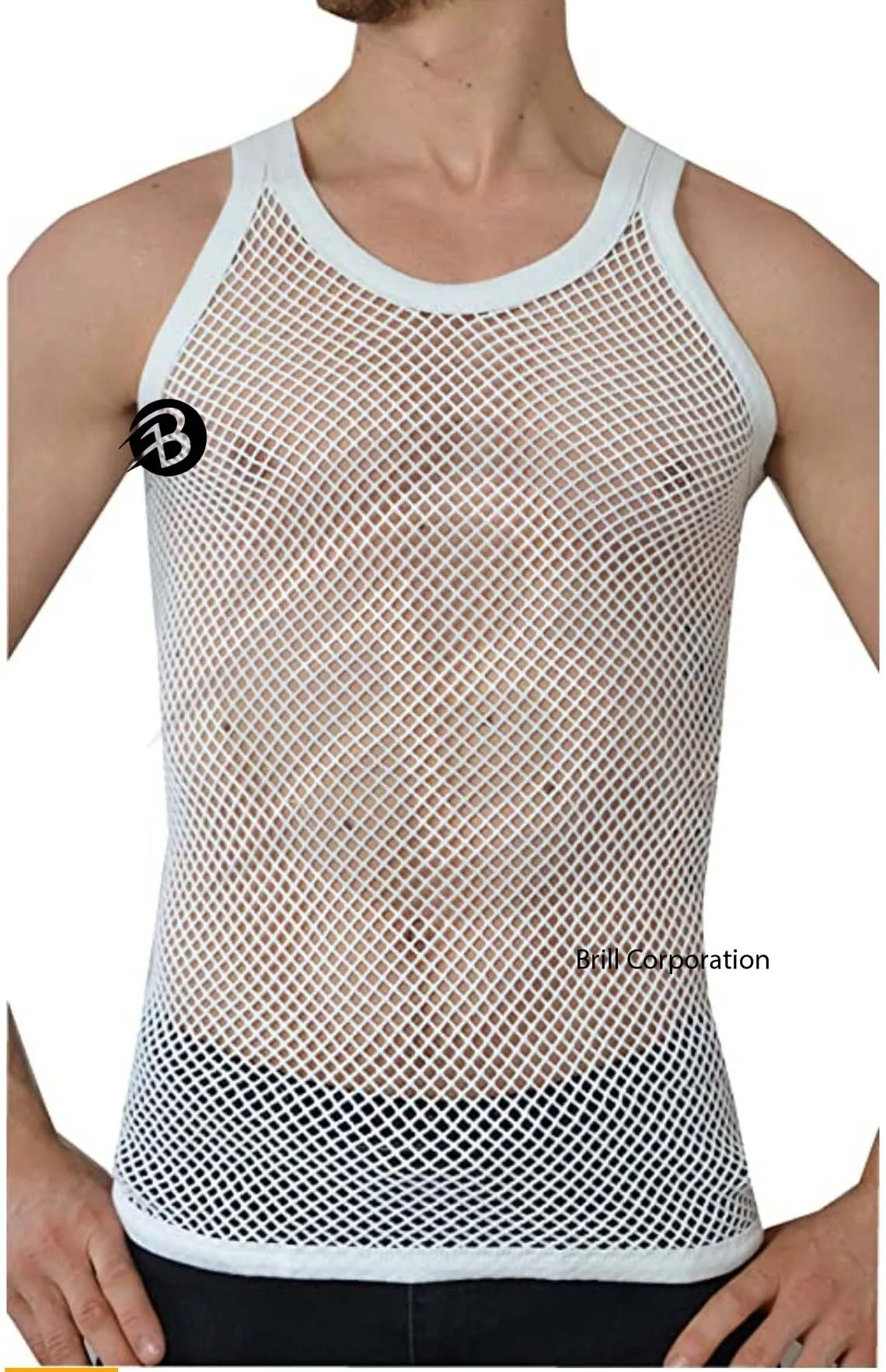 Men Mesh Sleeveless Tank Top \ Wholesale Jogging Fitness Mesh