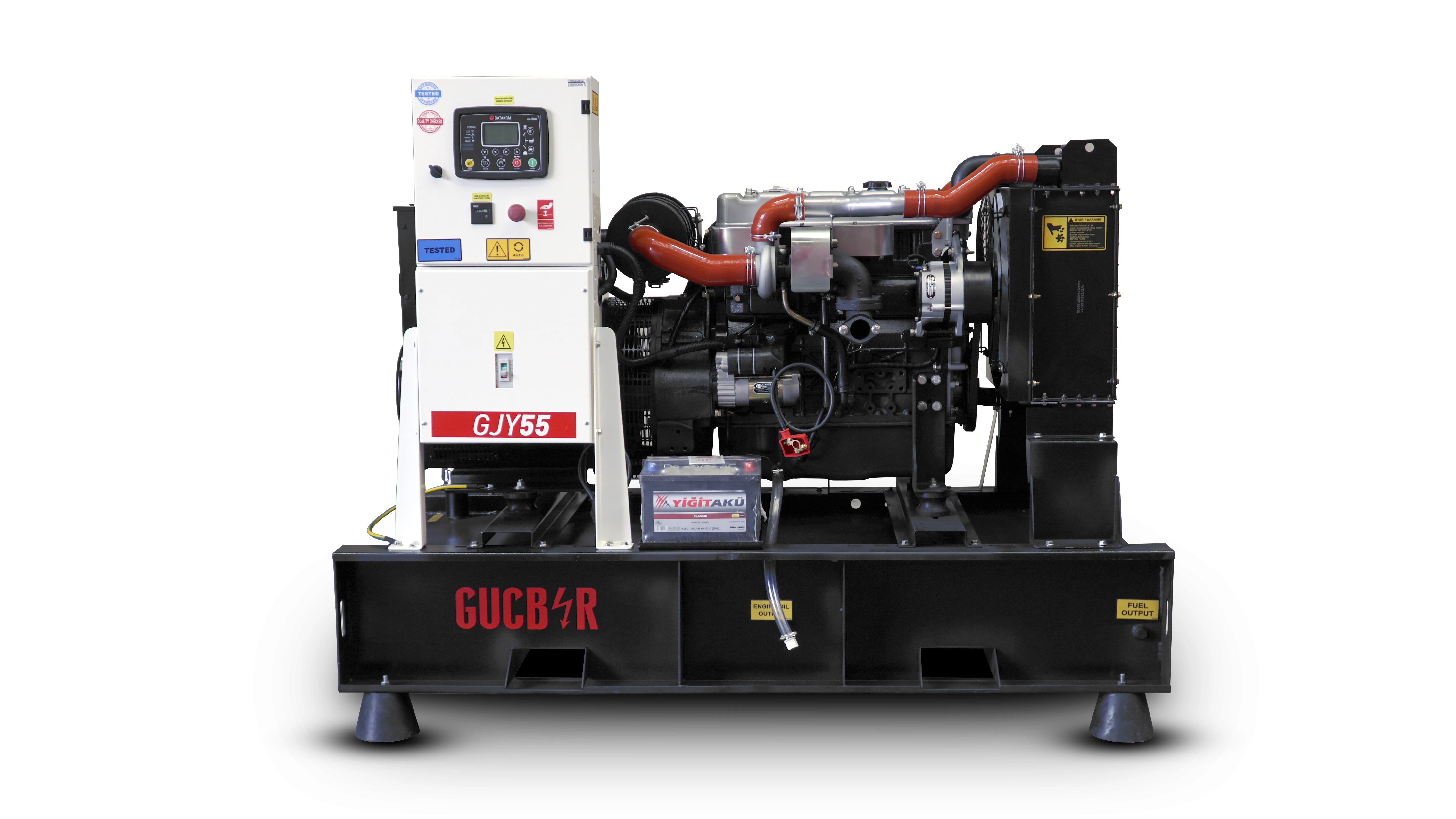 55 Kva Diesel Genset Diesel Generator Alternator Ats Cb Canopy