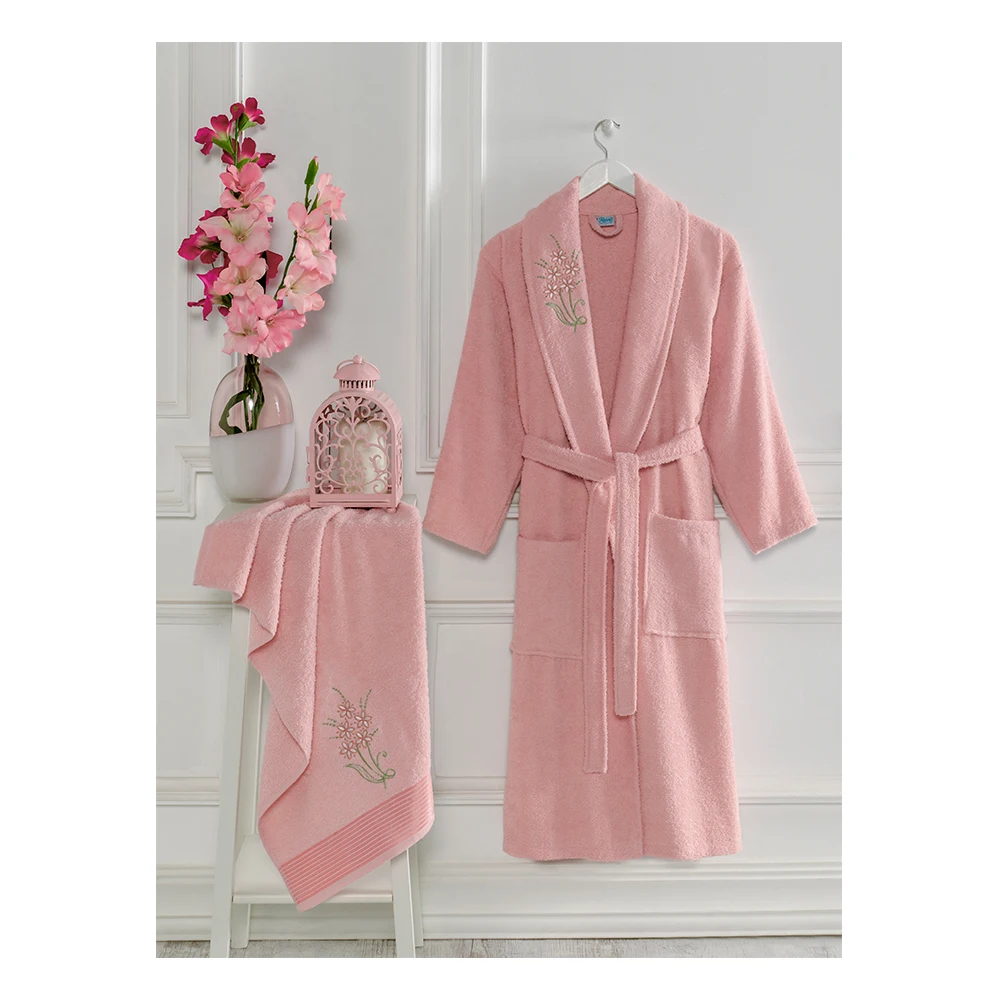 Bathrobe And Towel Set Bathrobe Towel High Quality Towels 50x90 S/m L