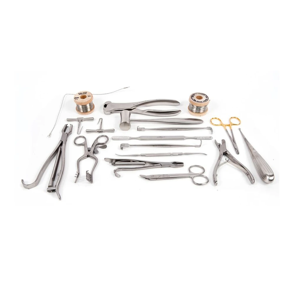 Veterinary Orthopedic Set Orthopedic General Surgery Instruments 18