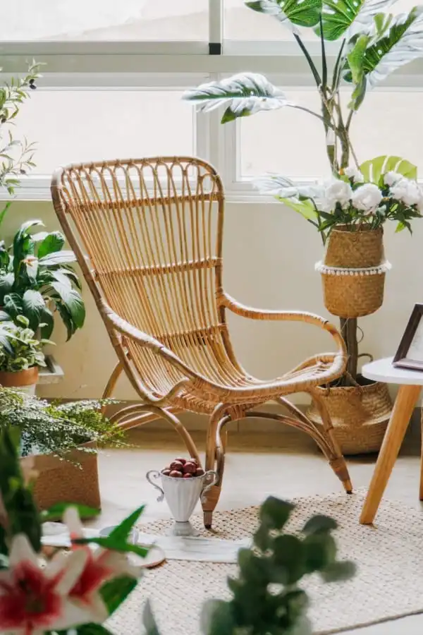 High Quality Rattan Chair Modern Ratan Outdoor Metal Stack Dining Chair ...