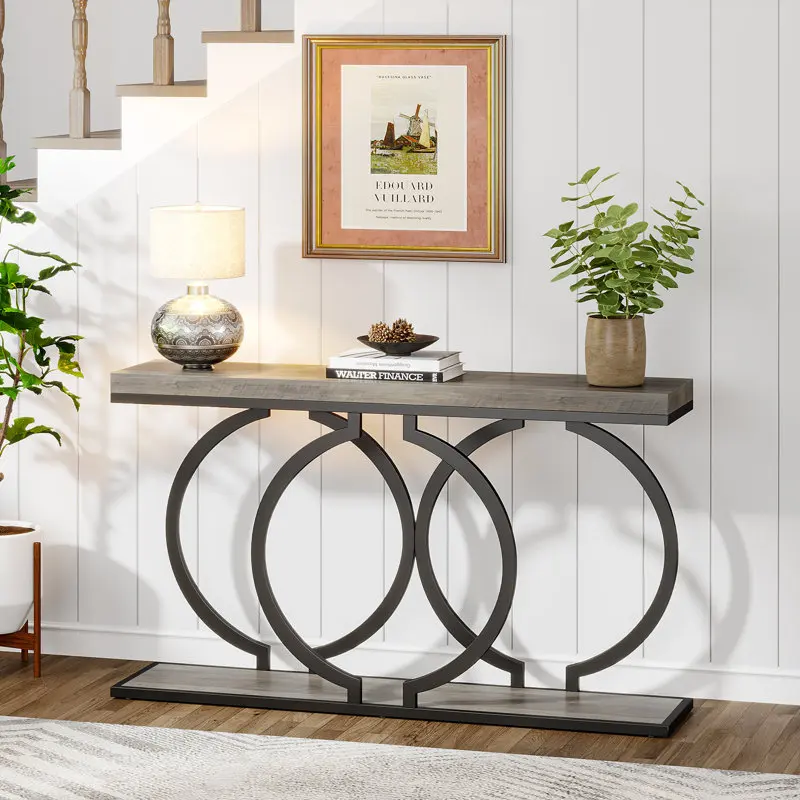 For Sale 2023 Metal Wood Console Table Storage Console Table For Home