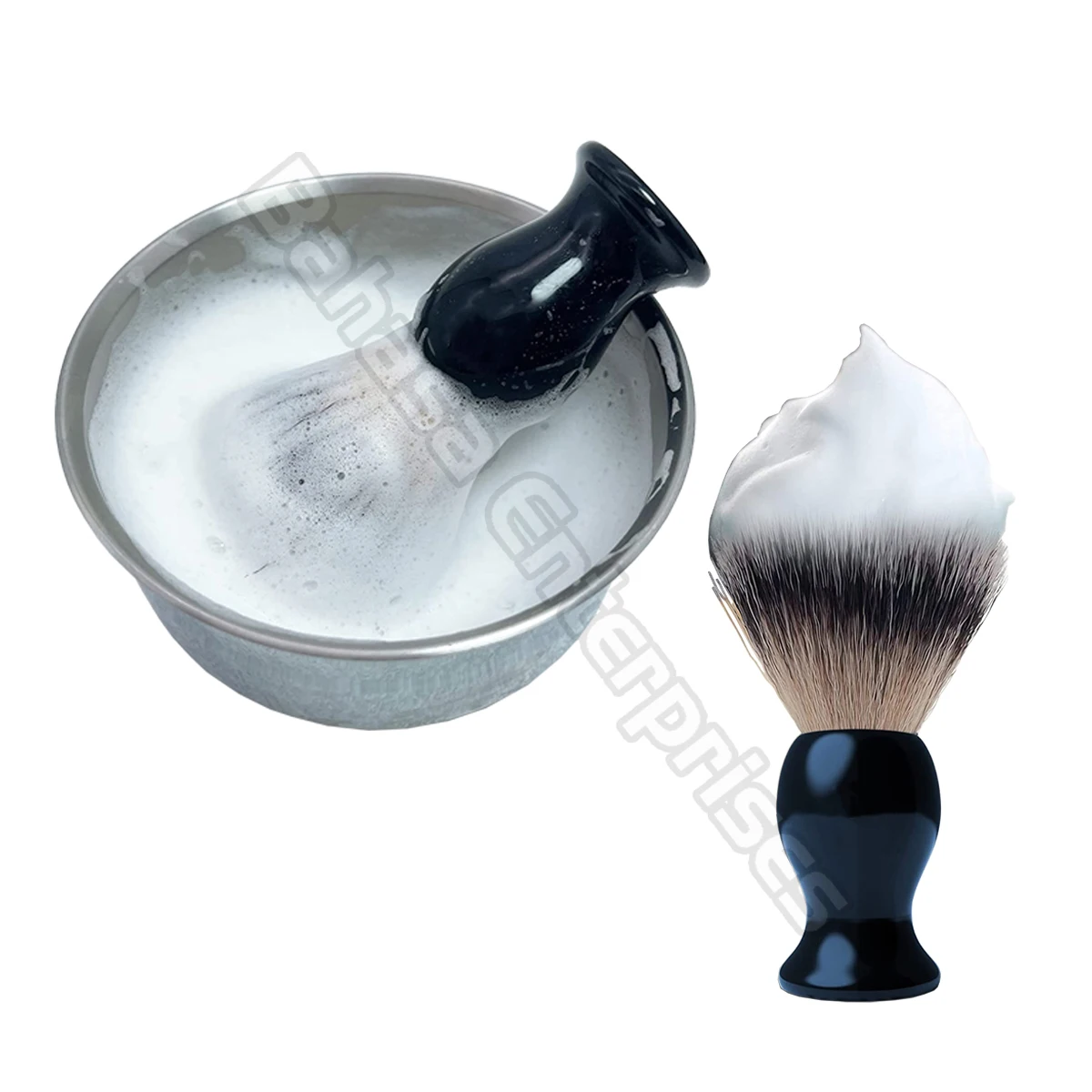 Durable Men Shaving Bowl Double Sided Safety Razor With Stand Badger ...