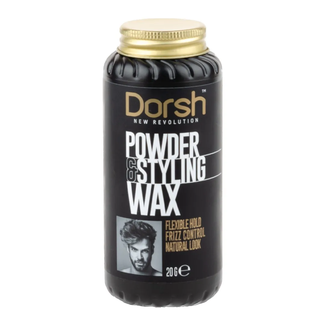 Dorsh Powder Styling Wax 20 G Matte Hair Wax Strong Hold Hair Wax From