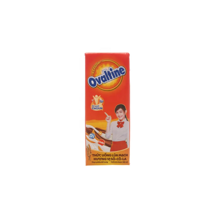 Wholesale Ovaltinee Instant Chocolate Milk 180ml X 4boxes X 12blocks