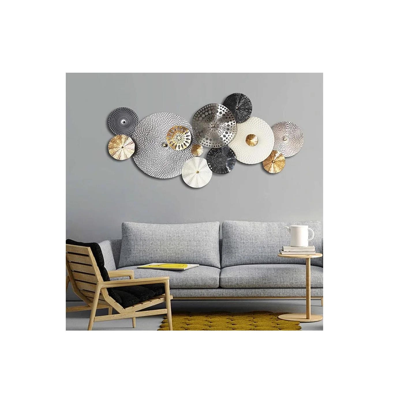 Metal Wall Arts In Different Colors Available At Cheap Price Simple