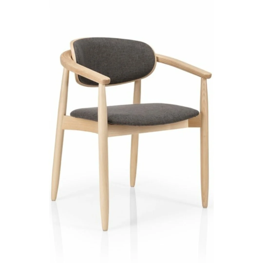 Luxury Modern Cheap Dining Chair Patio Style Wooden Leather Or Fabric Material Cafe Chair