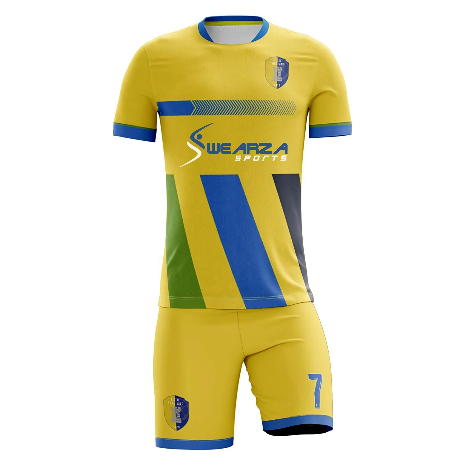 Personalized Sublimation Soccer Uniform Digital Printed Custom Logo