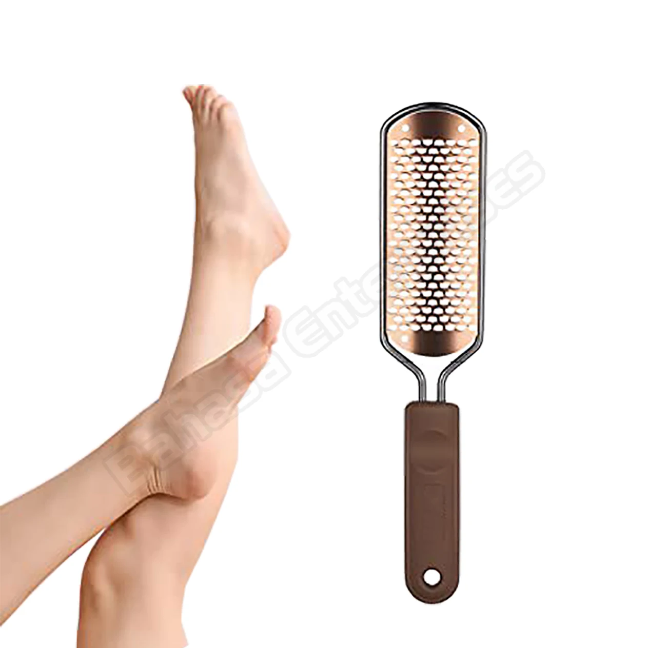 Professional Pedicure Foot File Stainless Steel Foot Scrubber Hard Skin
