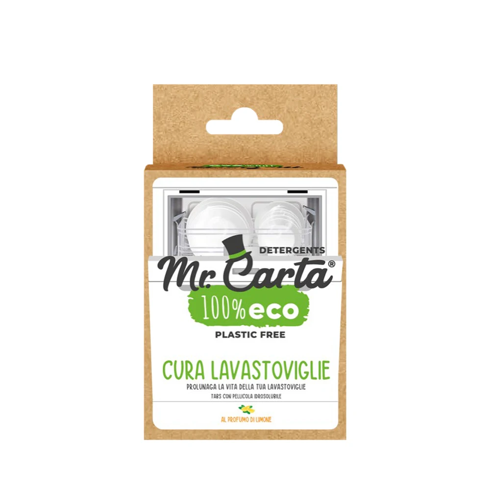 Italian Premium Quality 10 Disposable Eco-Friendly Dishwasher Cleaner ...