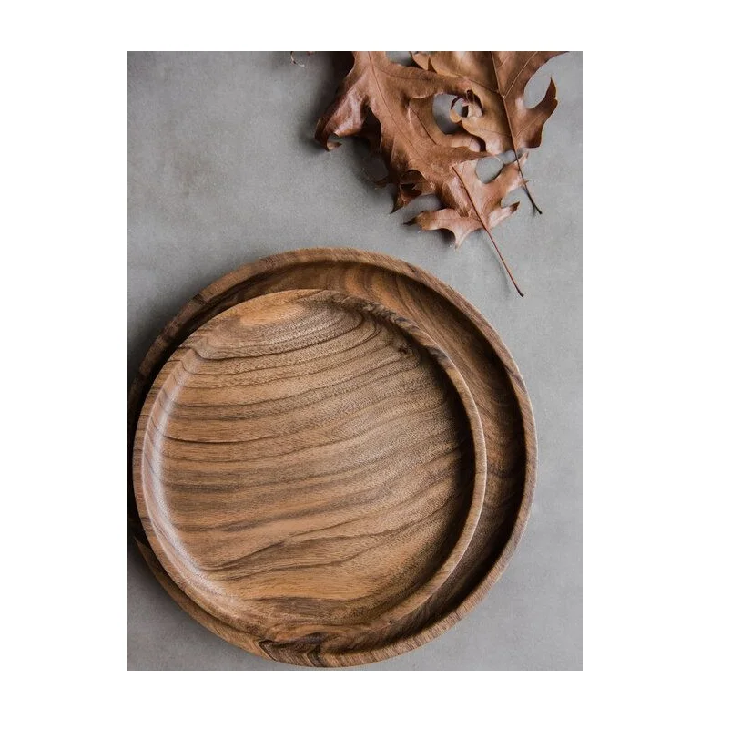Factory Made Design Mango Wooden Serving Platter Wholesale Manufacturer