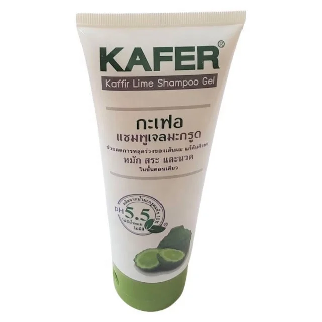 Shampoo Rafer 180g Kafer Brand Kaffir Lime Extract Herbal Hair Shampoo Gel