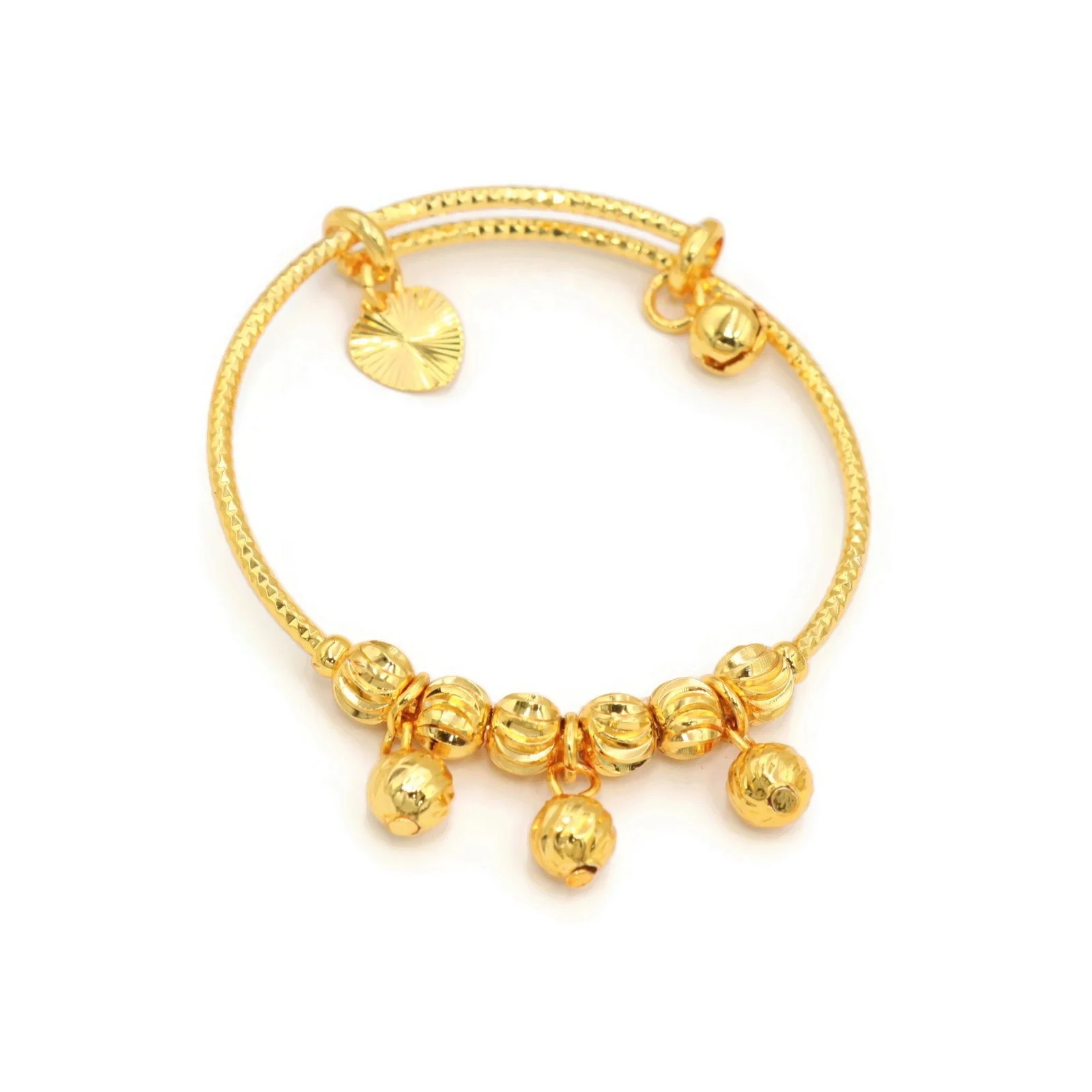High Quality Gold Bracelets Bangle For Baby's Popular Design Hanging
