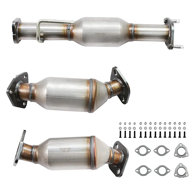 Catalytic Converter Stainless Steel High Flow For 0917 Chevrolet
