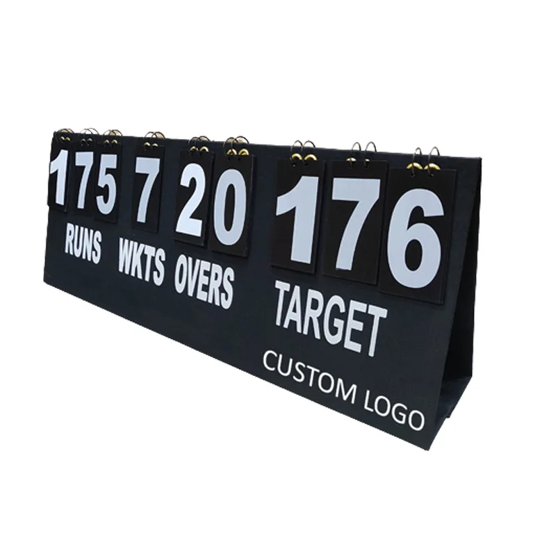 High Quality Portable Manual Scoreboard Flip Number Scoreboard For