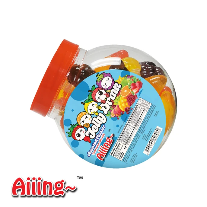 Aiiing Fruit Jelly Drink Tik Tok Fruit Shaped Jelly Grapes,Strawberry ...