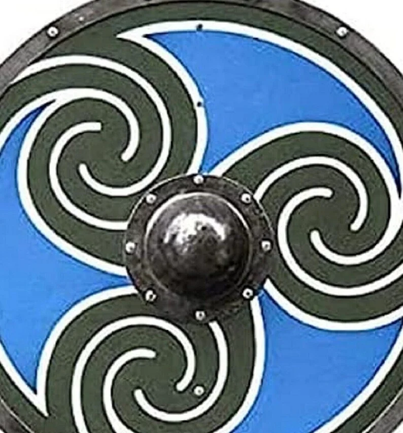 Medieval Viking Round Shield Reenactment Shield Knight Costume Shield ...