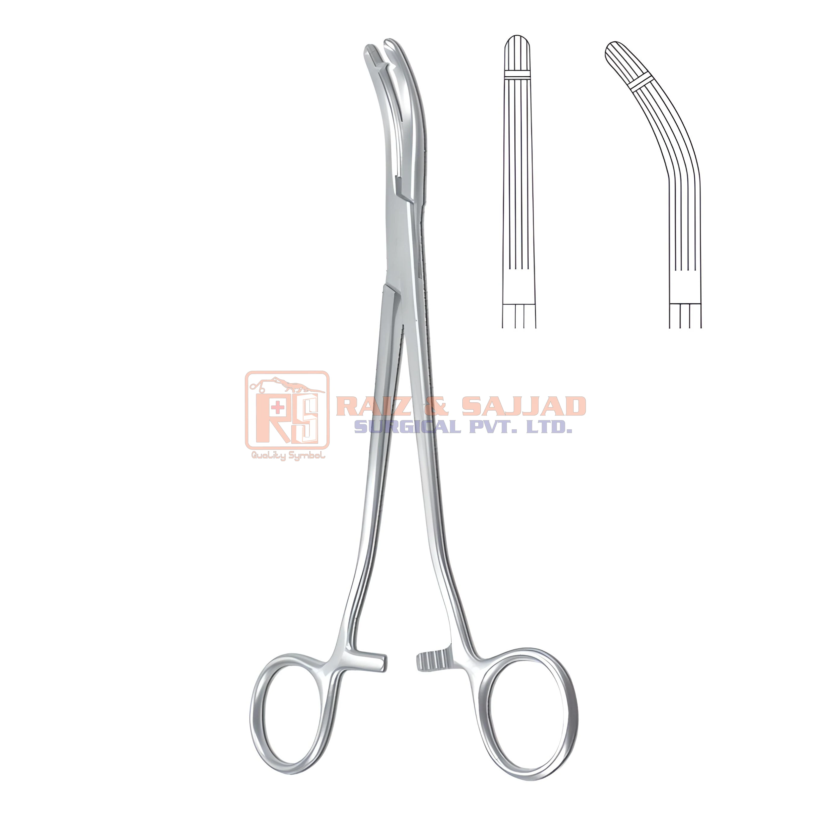 Top-notch Quality Heaney/ballantine Haemostatic Forceps 20cm Straight ...