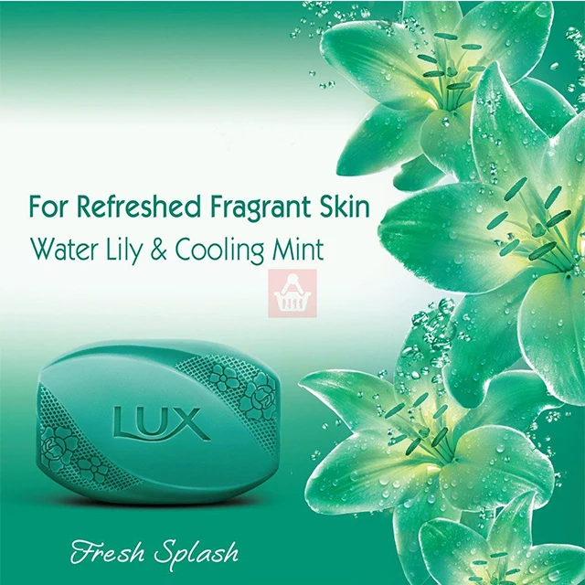Lux Fresh Splash Cooling Mint And Sea Minerals Soap Bar3x100g Buy
