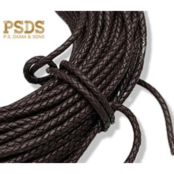 Bolo Braided Leather Cord Bolo With Great Rub Fastness Light Fastness ...