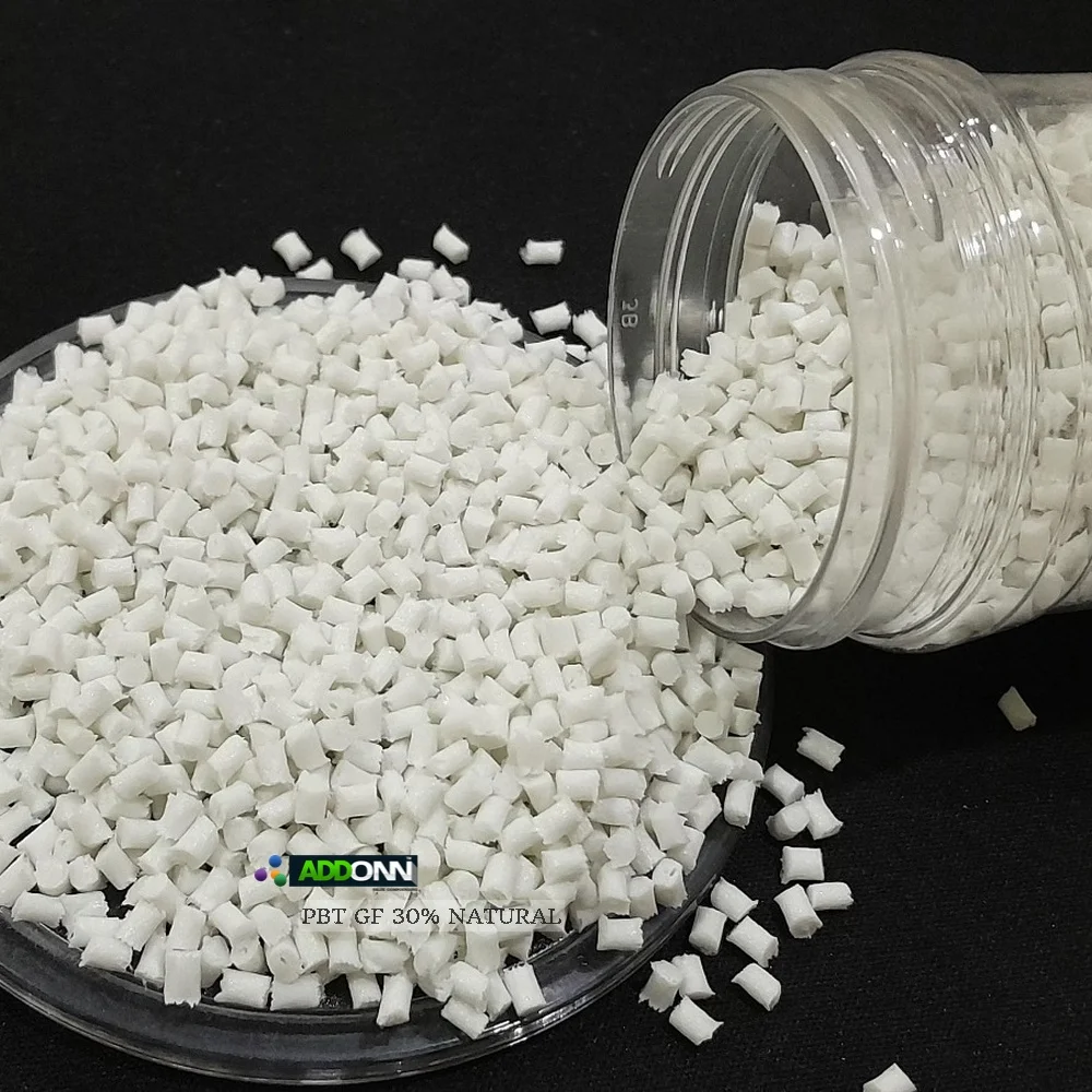 Pbt Gf30% Plastic Pellets Pbt Non Fr Grade Natural Polybutylene ...