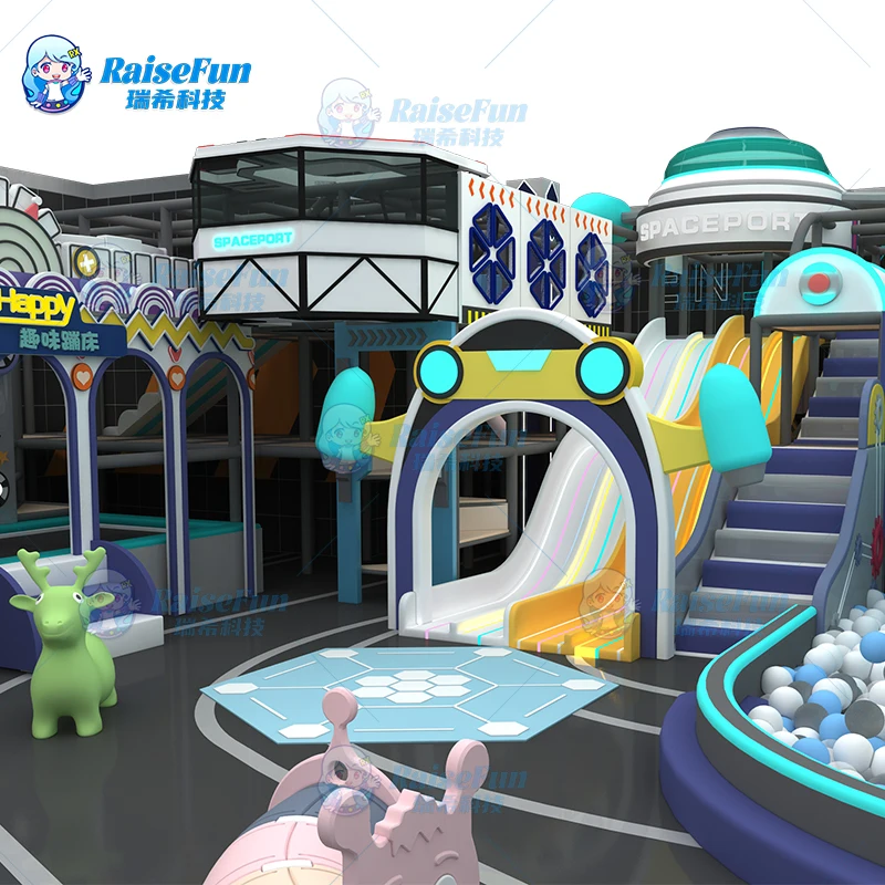 product raisefun high quality whole sale factory price solf playground indoor for kids for sale-2
