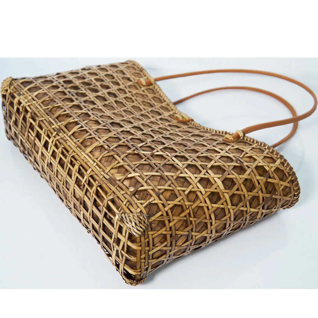 Wicker Cane Handbags For Women Ecofriendly Style Low Price Export High