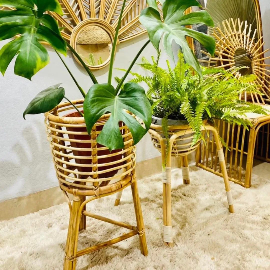 Nouvelle Collection 2023 Pour Vente En Gros,Jardinière En Rotin Vintage