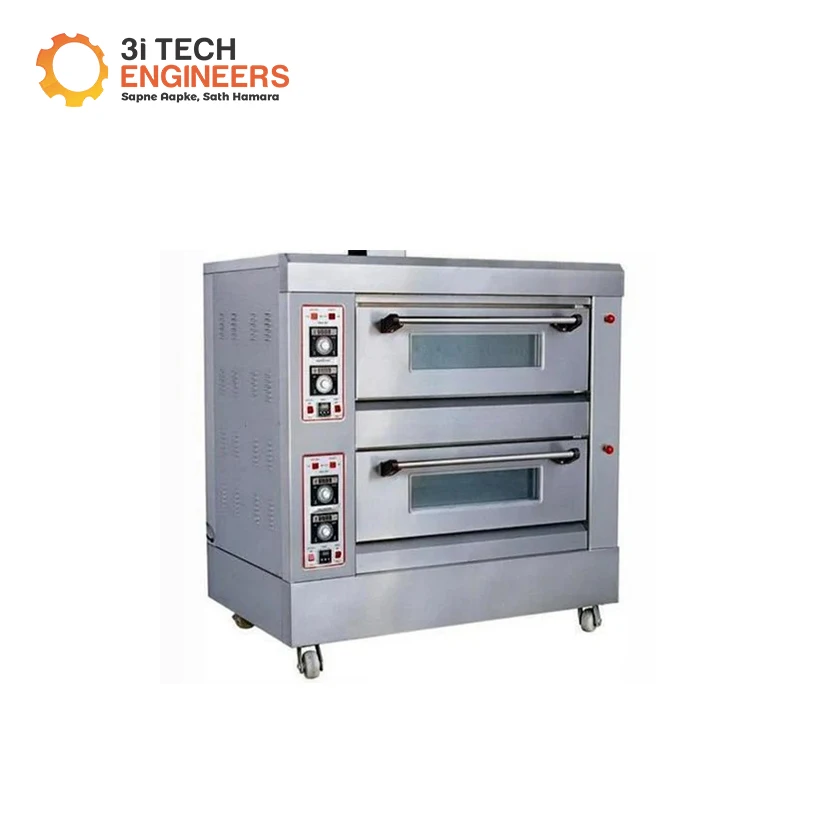 Fully Automatic Commercial Bakery Equipment Bread Baking Machine 2 Deck