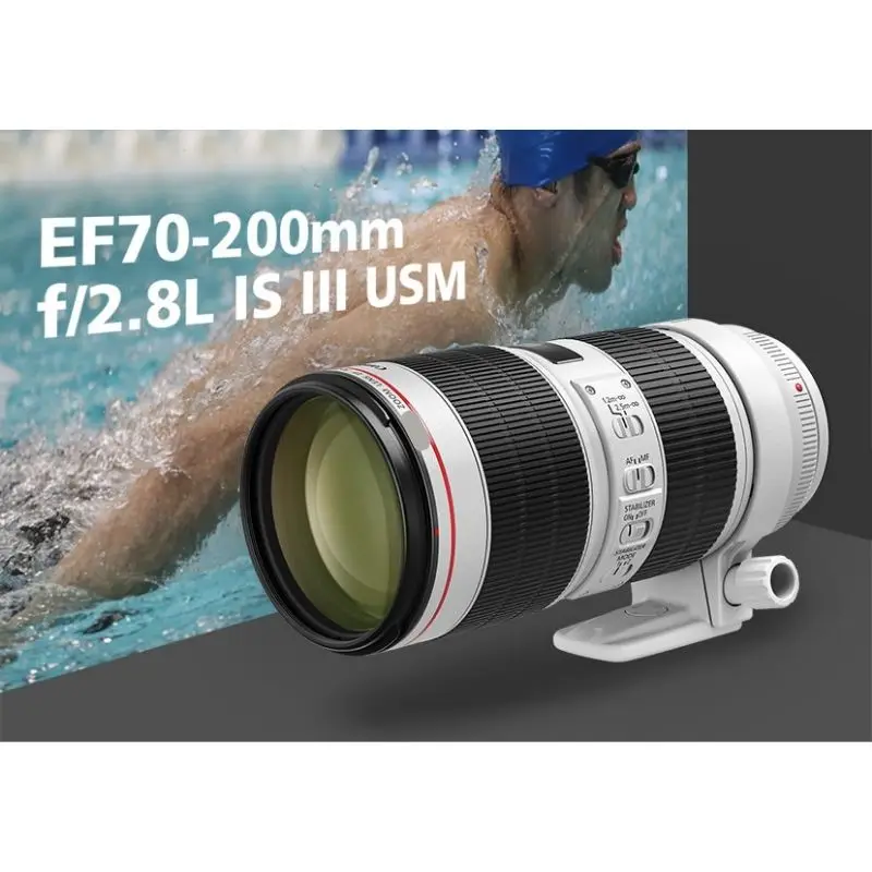 Ef 70-200mm F2.8 L Is Iii Usm Telephoto Lens - White Lenses - Buy ...