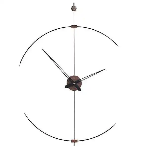 Double O G Nomon Wall Clock Vintage Hanging Classical Gear Large Wall
