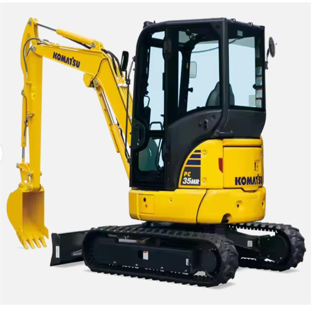 90 New Used Komatsu Pc35mr Mini Excavator In Good Condition For Sale