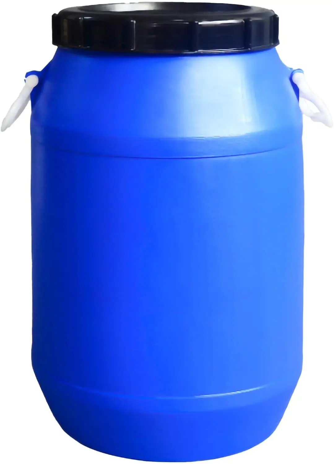 Plastic Sealed Storage Barrel, Blue, 30L