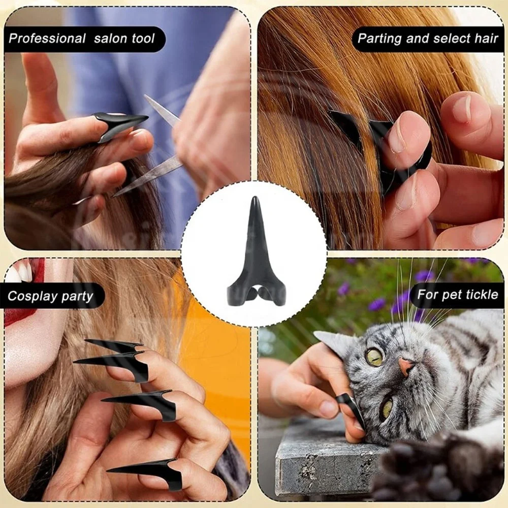 Premium Quality Ladies Hair Selecting Tools Metal Parting Hair