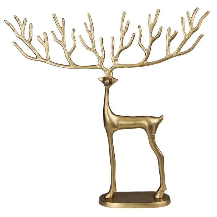 High Quality Metal Christmas Reindeer Sculpture For Christmas Decoration Buy Indoor And Out