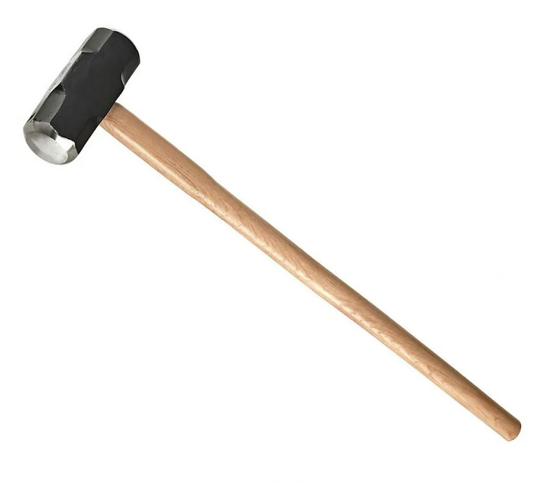 Premium Quality Heavy Duty Sledge Hammer With Wooden Handle Drop Tested Carbon Steel