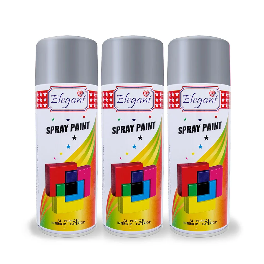 Silver Spray Paint 400ml It Preserves Surfaces From Corrosion And Gives