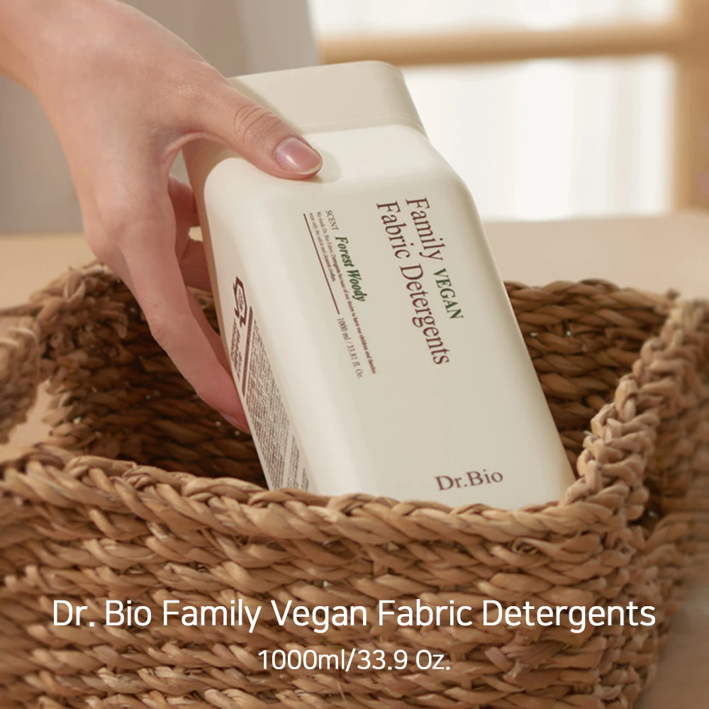 Dr.bio Family Vegan Fabric Detergents Made In Korea Laundry Bathroom