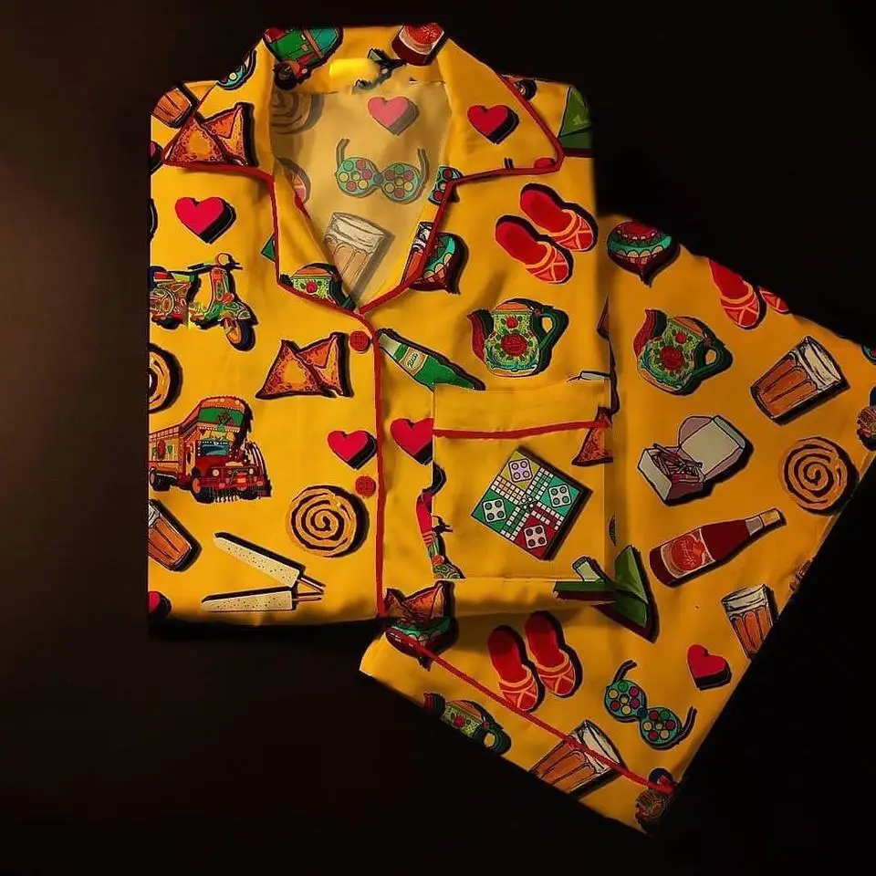 Women Nightgown Button Down Sleepshirt Satin Sleeve Nightshirt