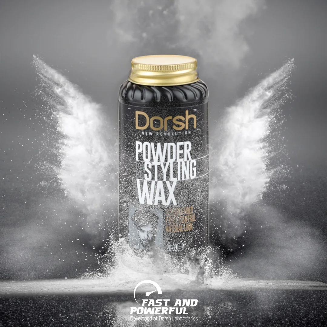 Dorsh Powder Styling Wax 20 G Matte Hair Wax Strong Hold Hair Wax From