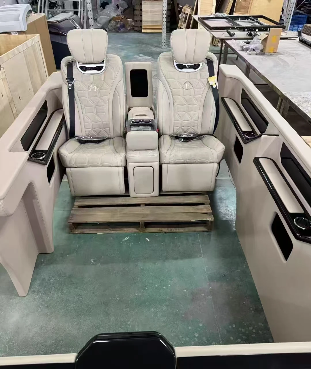 Sprinter Luxury Interior Upgrade Kit Sprinter Van Seat Electric bar ...