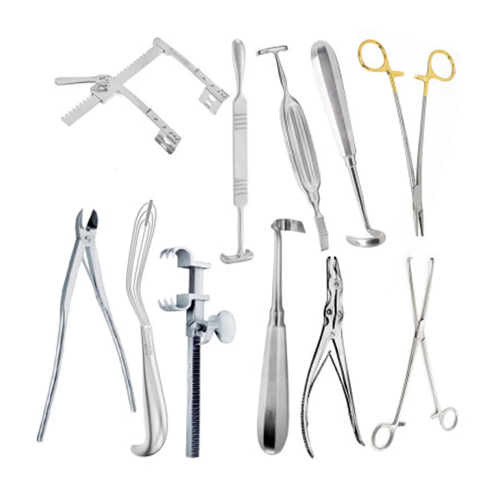 Orthopedic Surgical Instruments - Basic Rib Set for Fracture Surgery