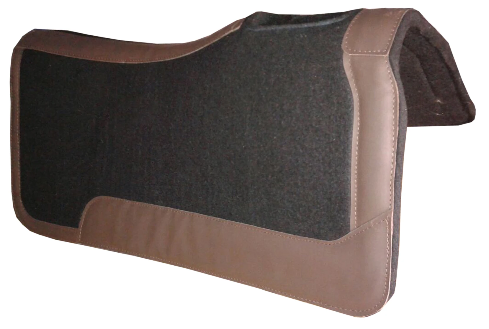 Horse Dressage Western Saddle Pad Made With Woolen Felt & Tooled