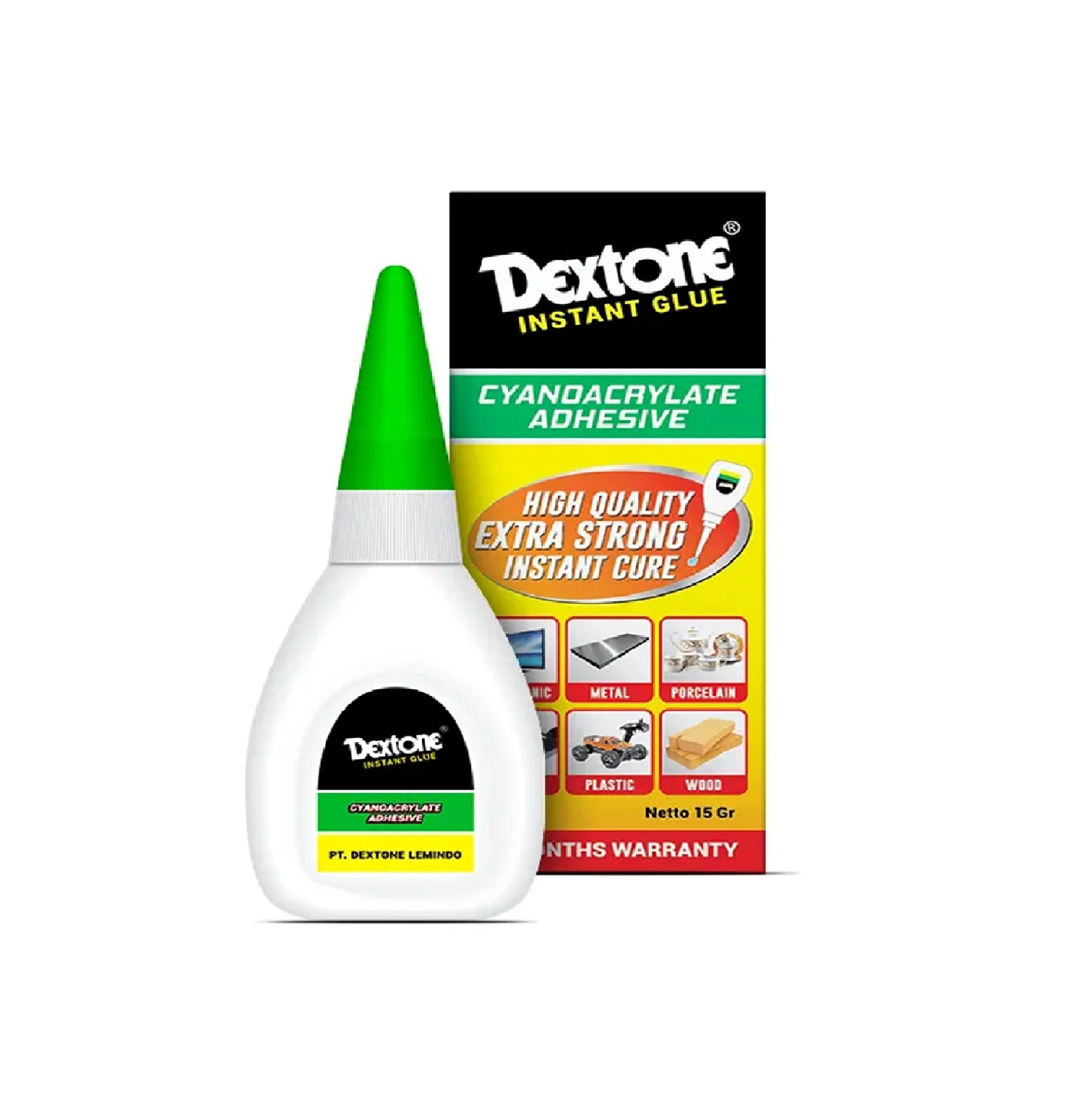 Bulk Pack Cheap Price Direct Factory Dextone Instant Glue 15gr Cyanoacrylate Adhesive High