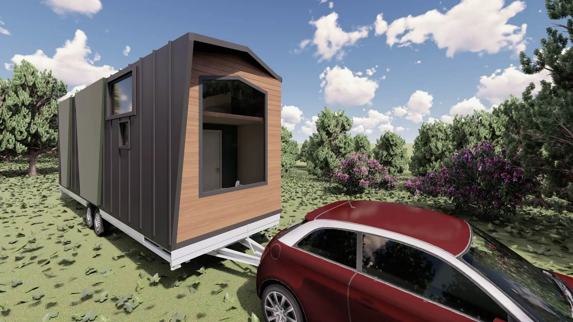 Tiny House 9 Mt Tall Clean Water And Waste Water Infrastructure System ...