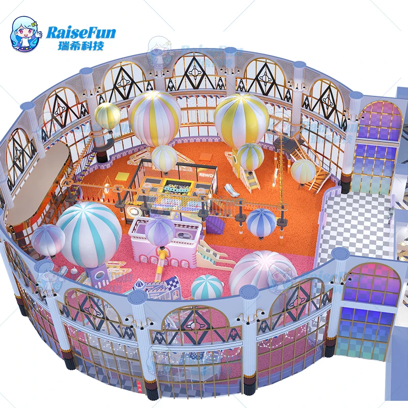 product raisefun whole sale factory price solf playground indoor playground equipment for kids for sale-0