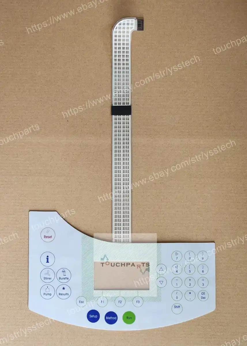 Original Operating Membrane Keypad for Mettler Toledo DL31 DL38 Karl ...
