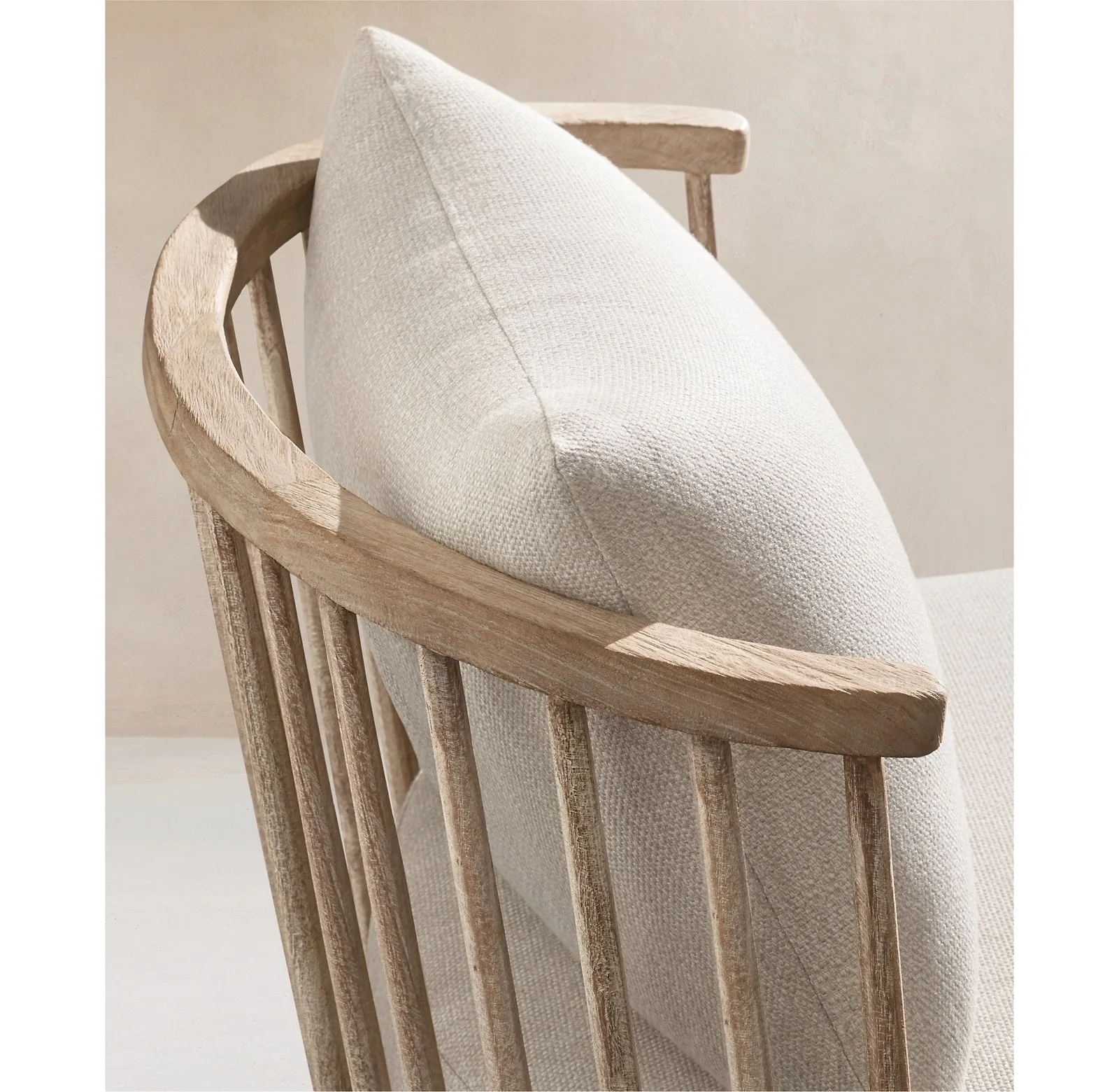 Luxury Nordic Teak Wood Sofa Short Chair Garden Furniture Outdoor Low