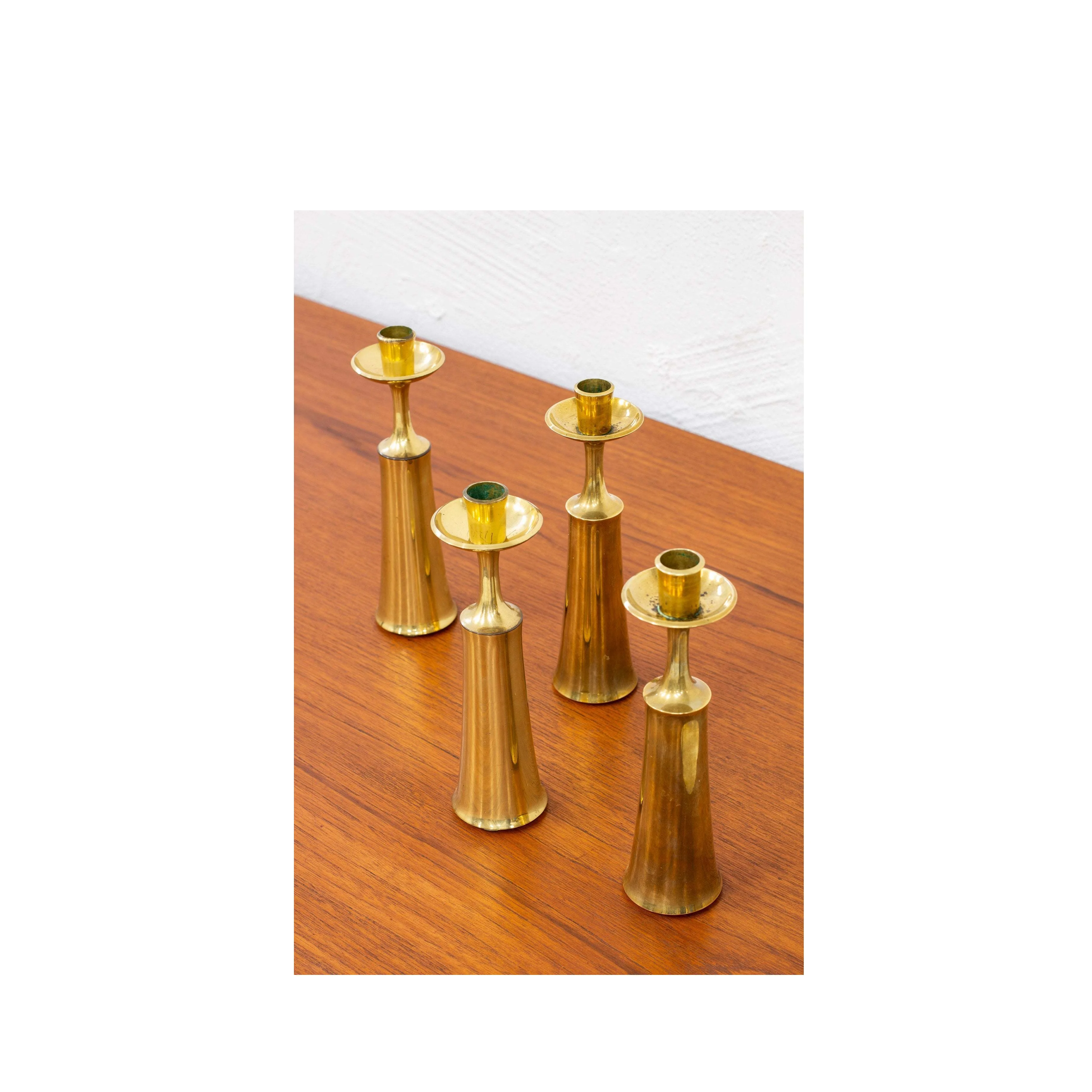 Brass Candlesticks Stand Candle Pillar Holder Taper Holder Brass Metal